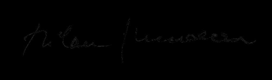 Milan Kundera - Milan Kundera signature