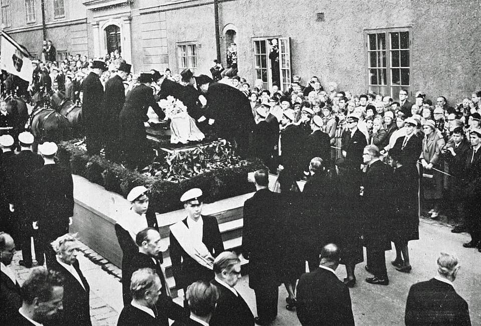 Dag Hammarskjöld - The funeral of Dag Hammarskjöld.