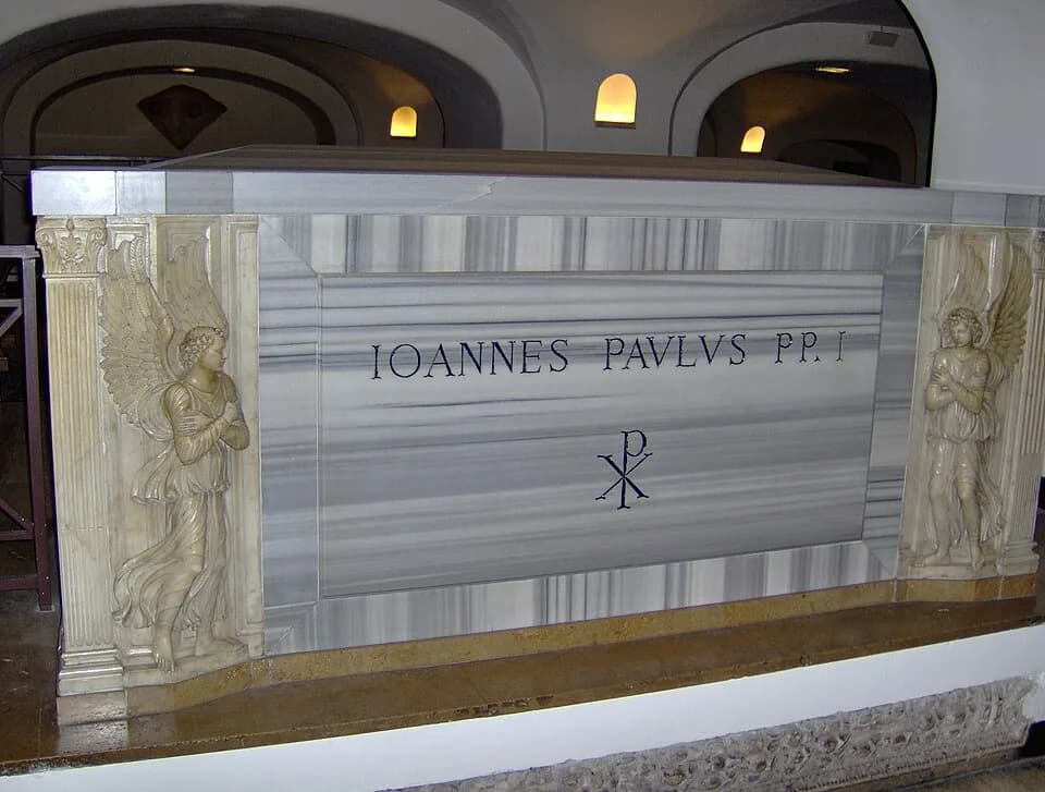John Paul I - Grotte vaticane , tomb