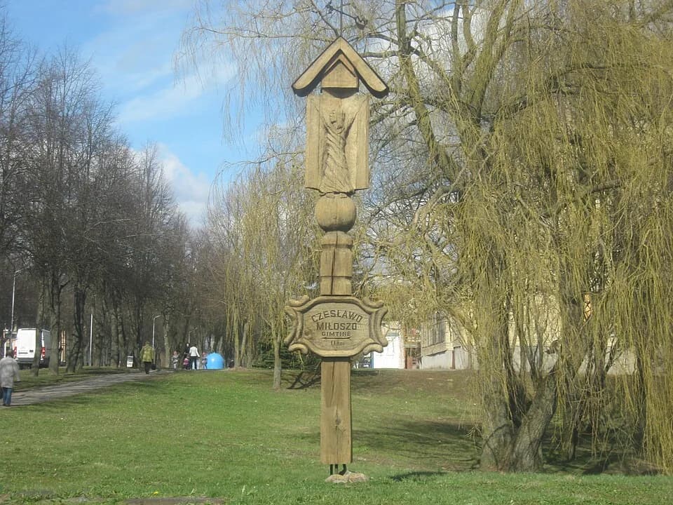 Czesław Miłosz - Sing to homeland of Czesław Miłosz in Kėdainiai, Lithuania