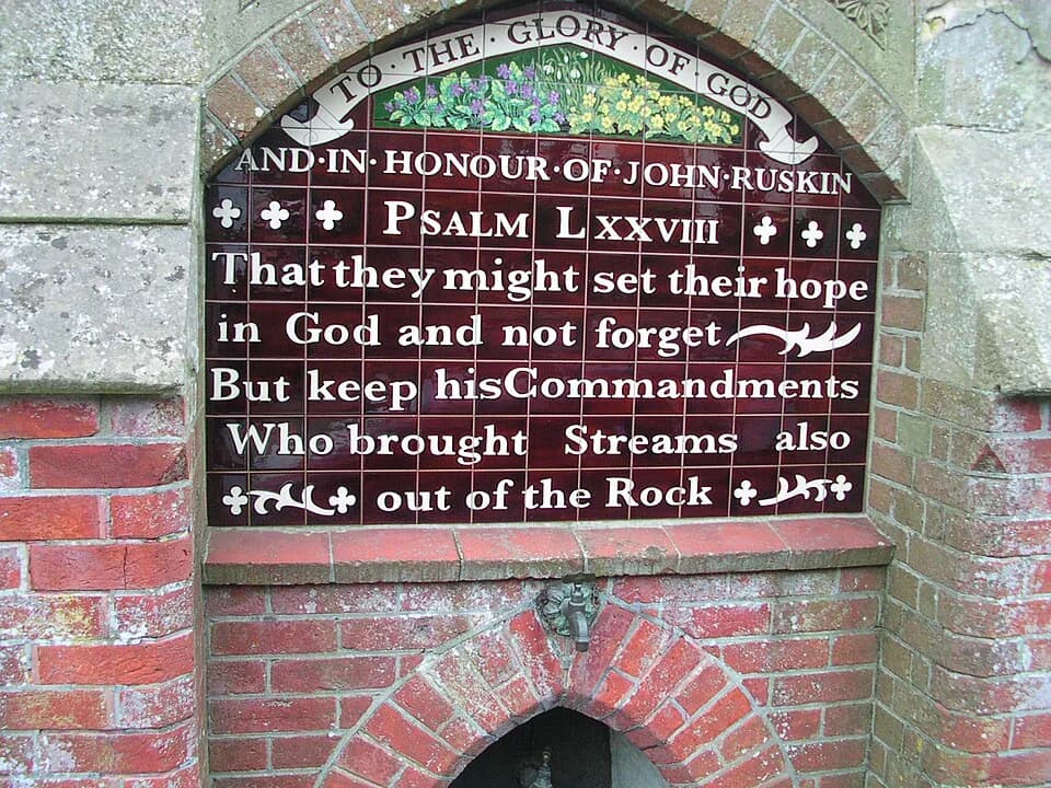 John Ruskin - John Ruskin tap