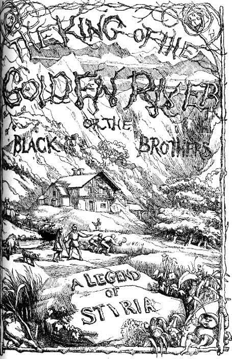 John Ruskin - King of the Golden River - Title page