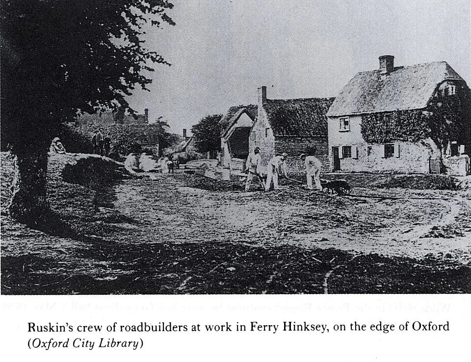 John Ruskin - John Ruskin's crew of roadbuilders in Ferry Hinksey, near Oxford, England.