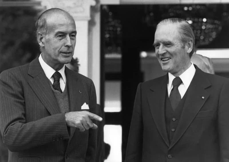 Valéry Giscard d'Estaing - For documentary purposes the German Federal Archive often retained the original image captions, which may be erroneous, biased, obsolete or politically extreme. Am 1. und 2.