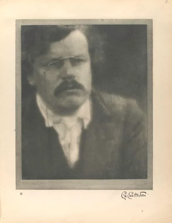 G. K. Chesterton - Author G.K. Chesterton August 12, 1904