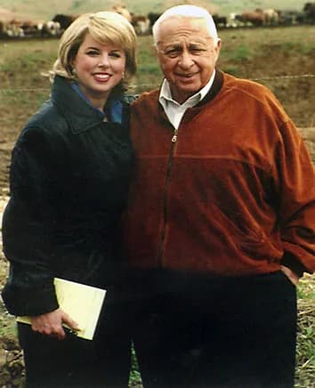 Ariel Sharon - Rita Cosby with Ariel Sharon