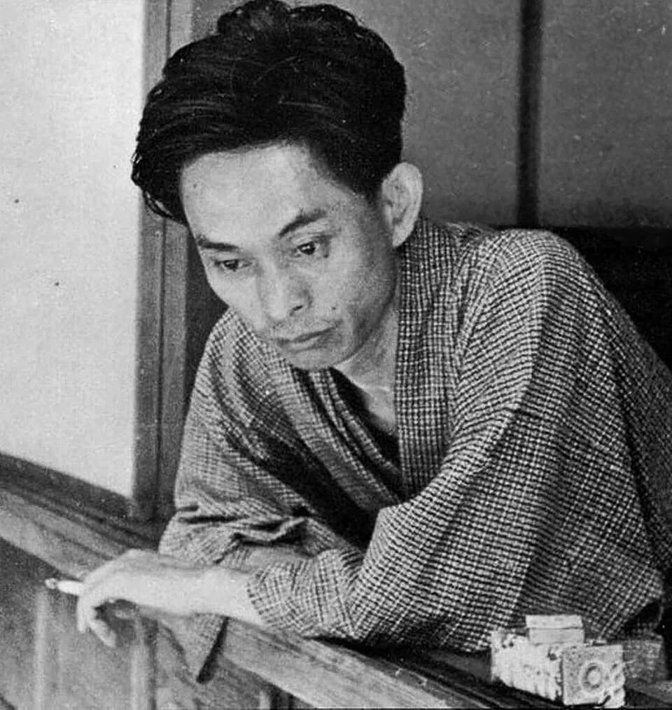 Yasunari Kawabata - Yasunari Kawabata (born 14 June, 1899; died 16 April, 1972), pictured in a 1938 photograph, at his home in Kamakura
