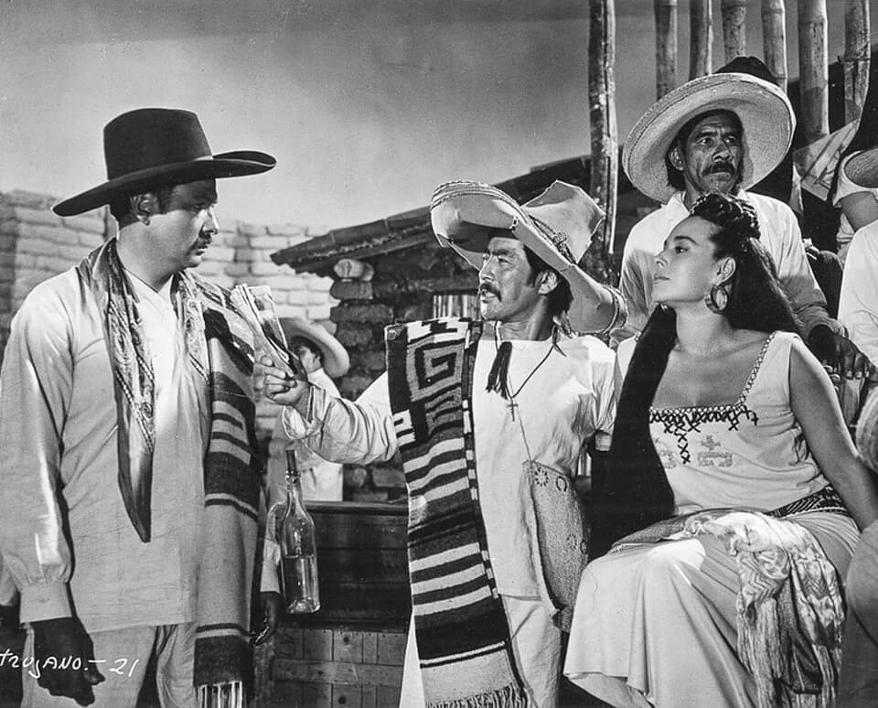 Toshirō Mifune - Publicity photo for the film Ánimas Trujano (1962)