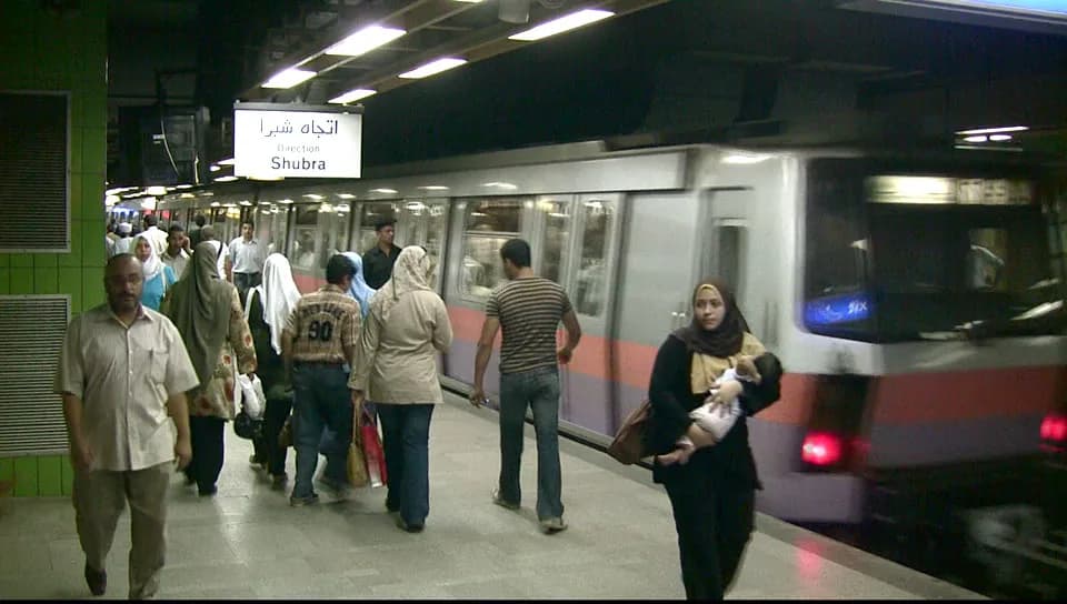 Anwar Sadat - Sadat station plathome, Cairo, Egypt