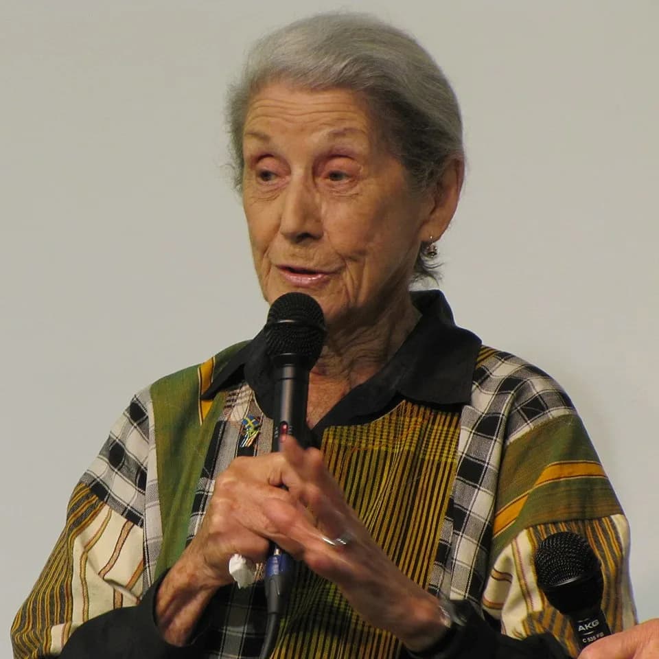 Nadine Gordimer - South African writer and political activist Nadine Gordimer at the Göteborg Book Fair 2010.