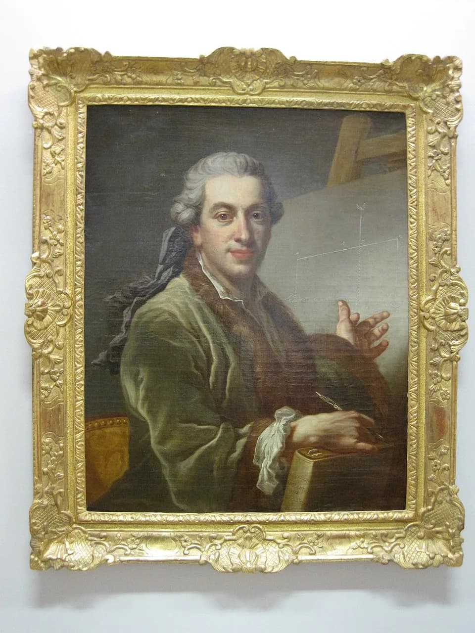 Pierre-Simon Laplace - Portrait du mathématicien Pierre-Simon de Laplace