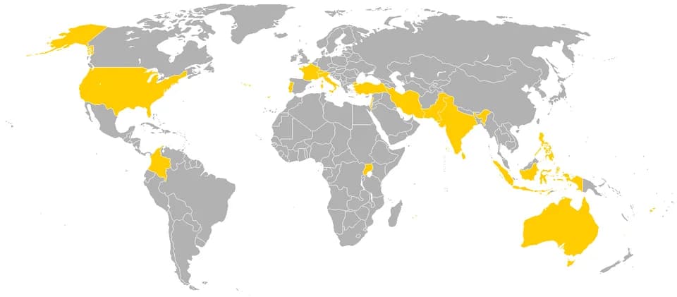 Paul VI - Foreign trips of Pope Paul VI