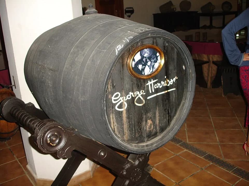 George Harrison - Williams & Humbert Bodega in Jerez, Andalusia (Spain)