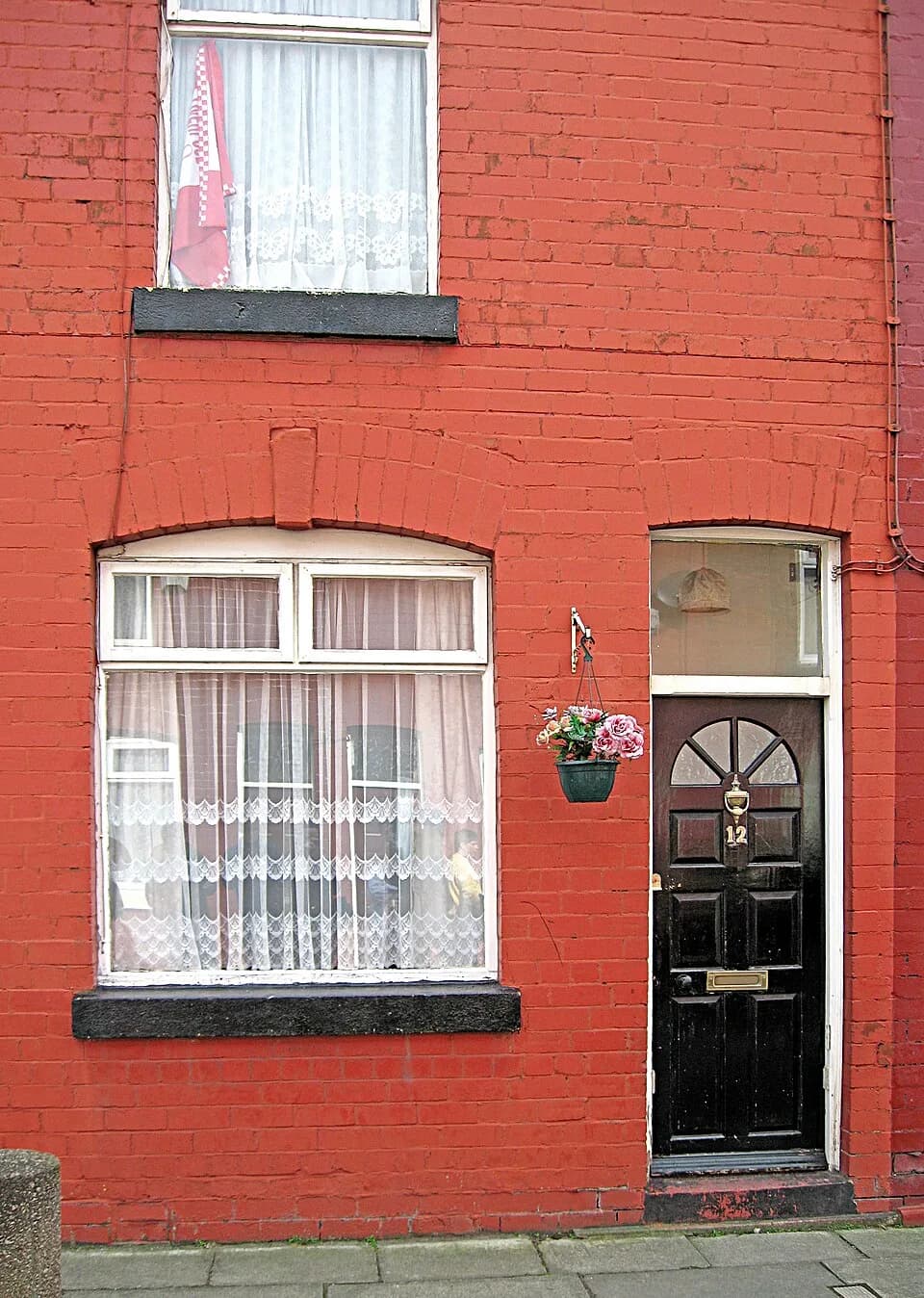 George Harrison - 12 Arnold Grove, Liverpool. The house where George Harrison was born and lived until he was 7.