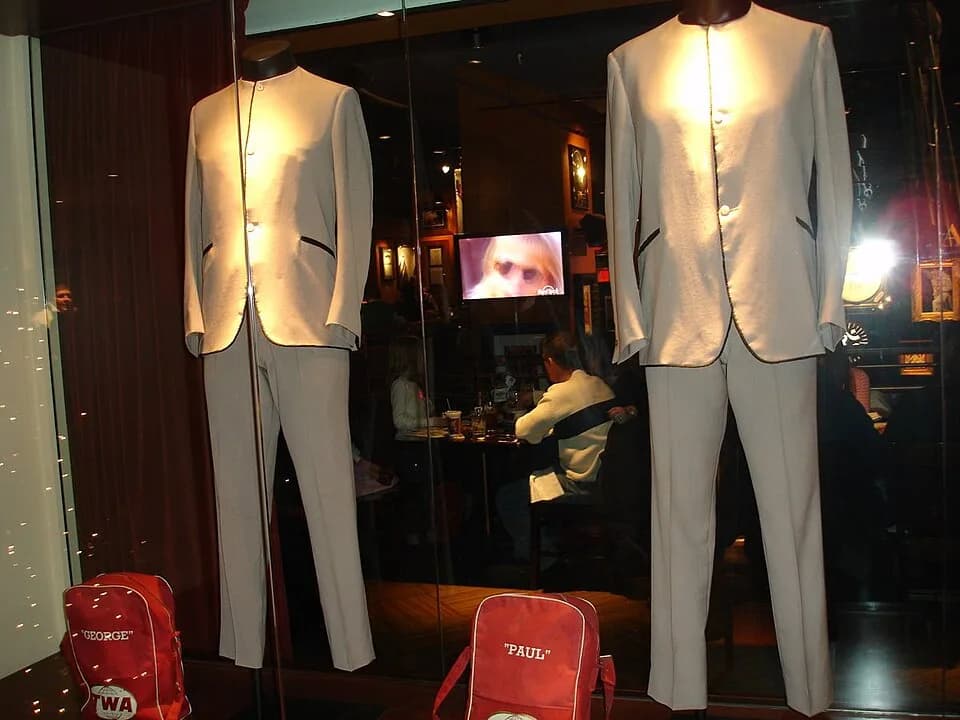 George Harrison - Beatles suits @ Hard Rock Cafe, New York