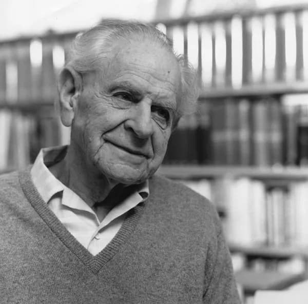 Karl Popper - Karl Popper in 1990.
