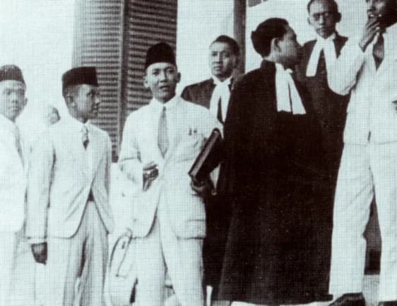 Sukarno Sukarno - Sukarno.Proces against Indonesian National Party in 1930