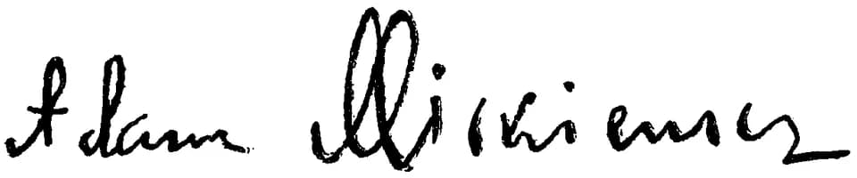 Adam Mickiewicz - Autograph-AdamMickiewicz.png