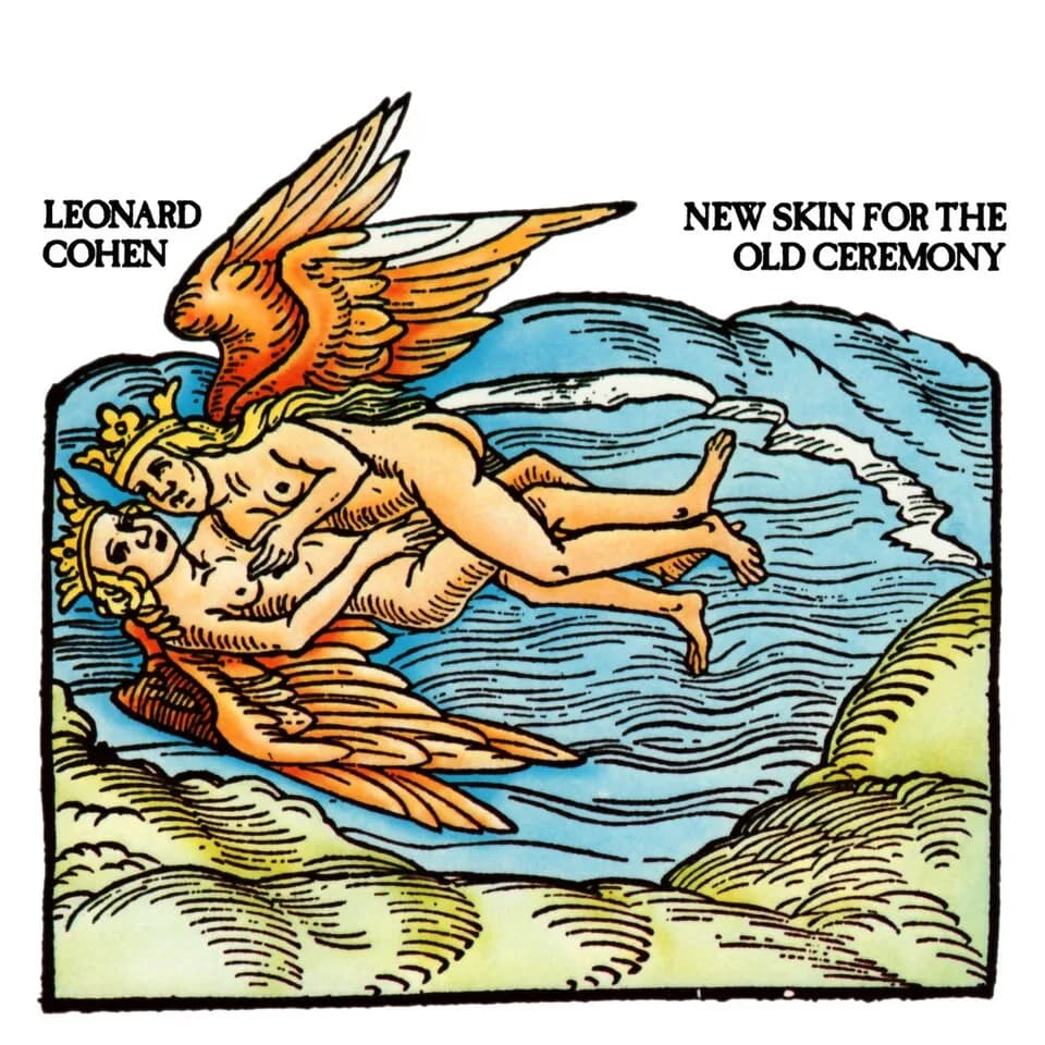 Leonard Cohen - Cover of Leonard Cohen's New Skin for the Old Ceremony LP