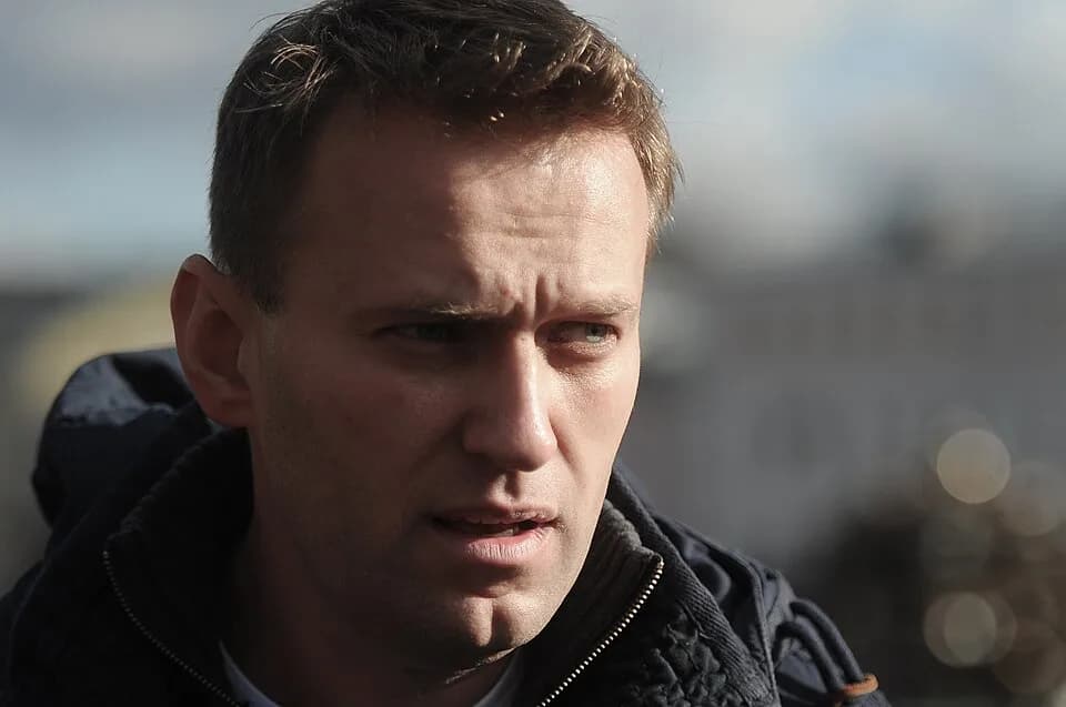 Alexei Navalny - Алексей Навальный на одном из митингов в Москве.