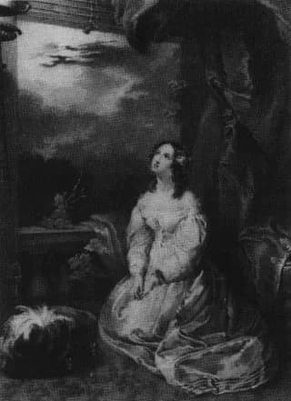 Mary Shelley - Illustration of Juliet for Mary Shelley's story "Transformation" in The Keepsake (1830)