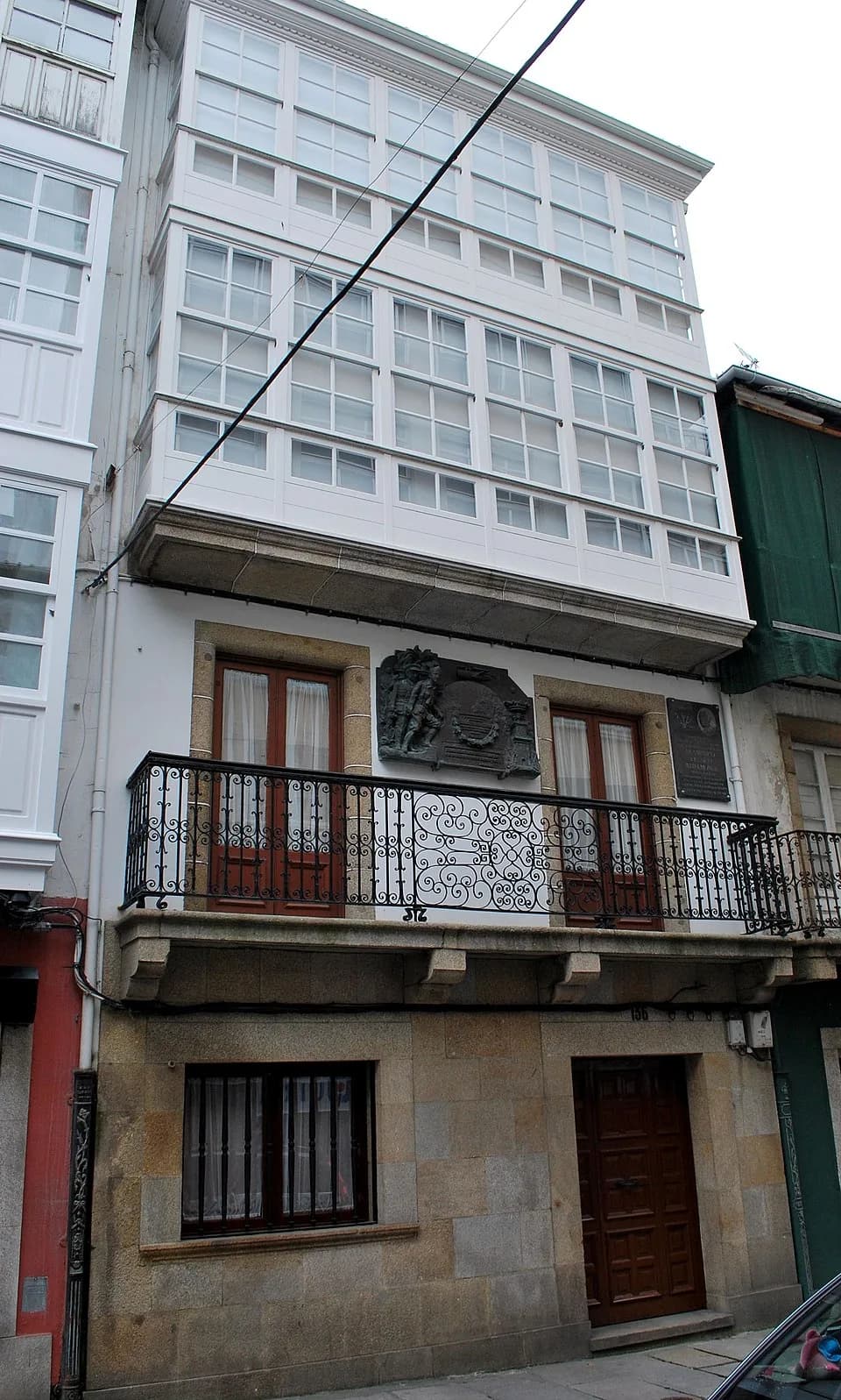 Francisco Franco - Casa de Francisco Franco na rúa María de Ferrol