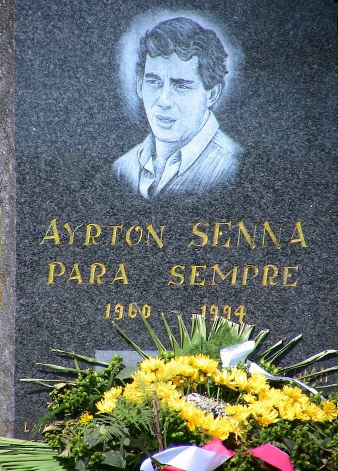 Ayrton Senna - Ayrton Senna memorial stone, Spa Francorchamps