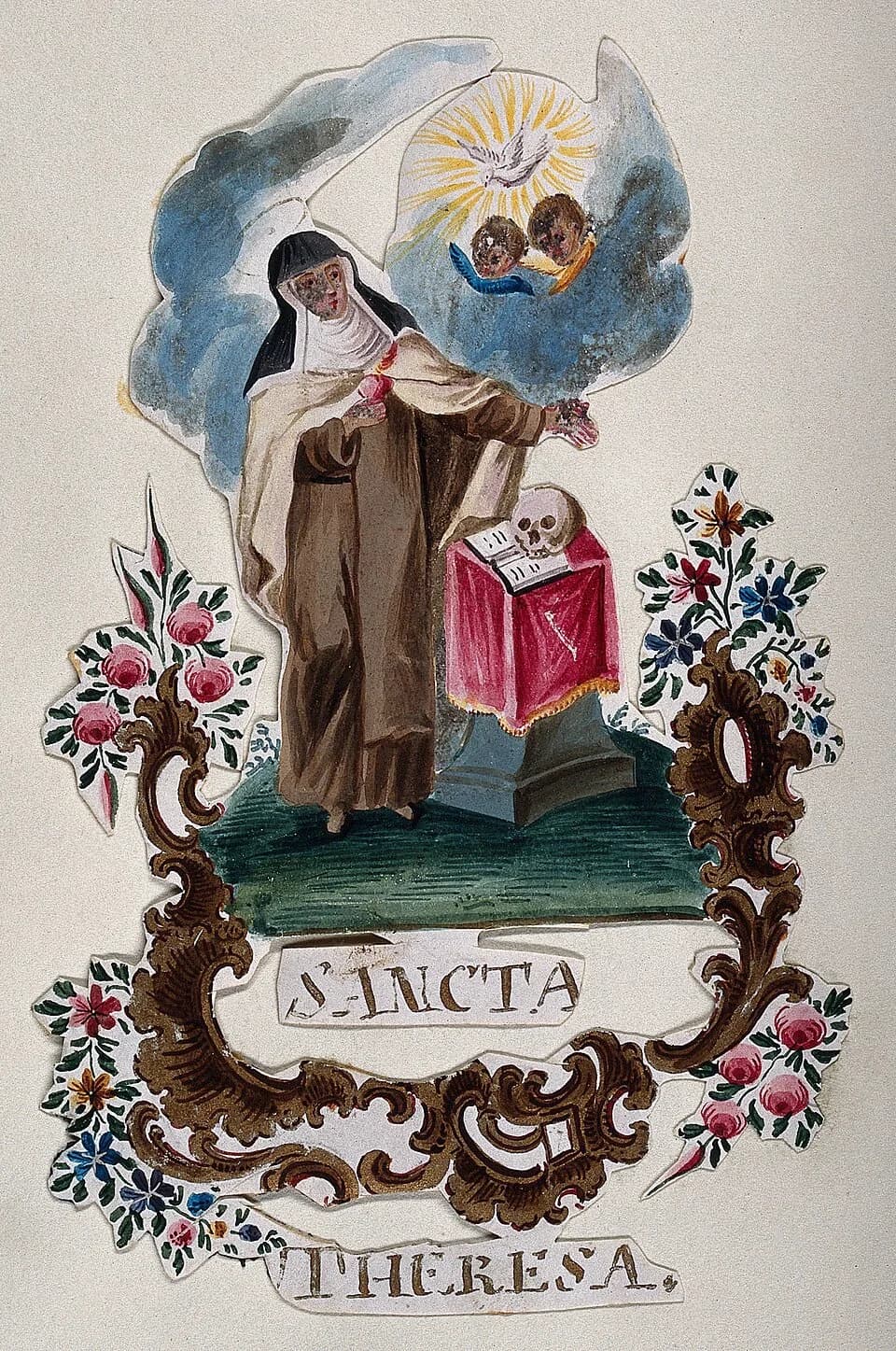 Teresa of Ávila - Saint Teresa. Gouache painting.

Iconographic Collections