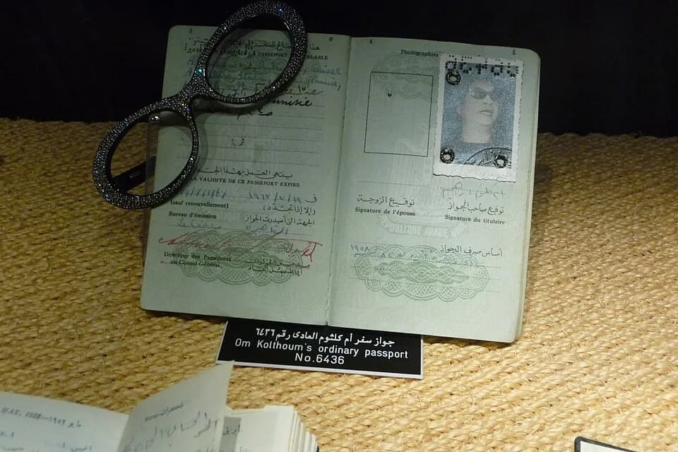 Umm Kulthum - Om Kolthoum original passport