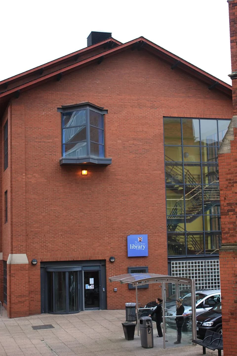 Seamus Heaney - Seamus Heaney Library, Queen's University Belfast, Belfast, Northern Ireland, October 2009