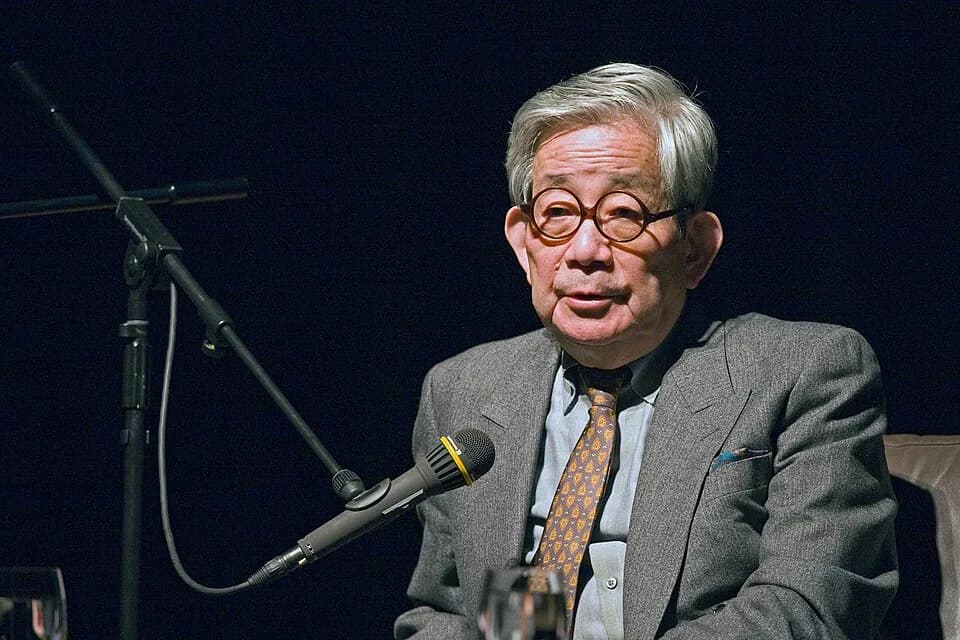 Kenzaburō Ōe - Kenzaburo Oe at Japan Institute Cologne, Germany