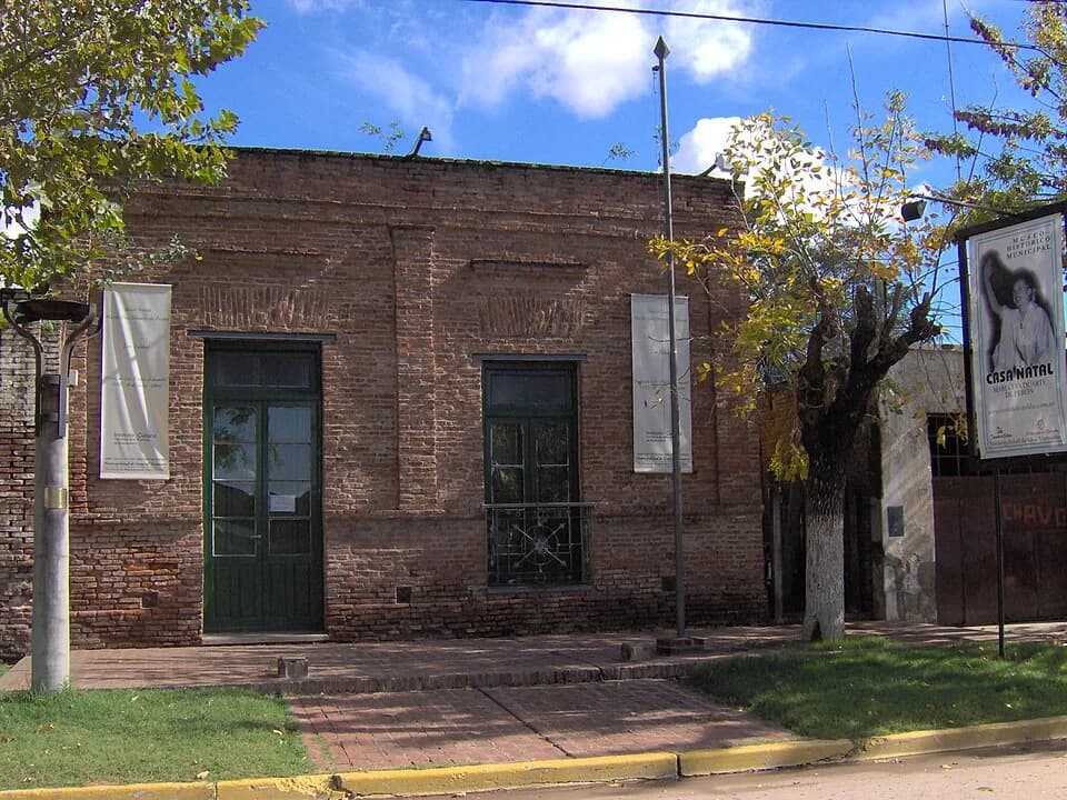Eva Perón - La casa donde Eva Perón vivió durante su niñez