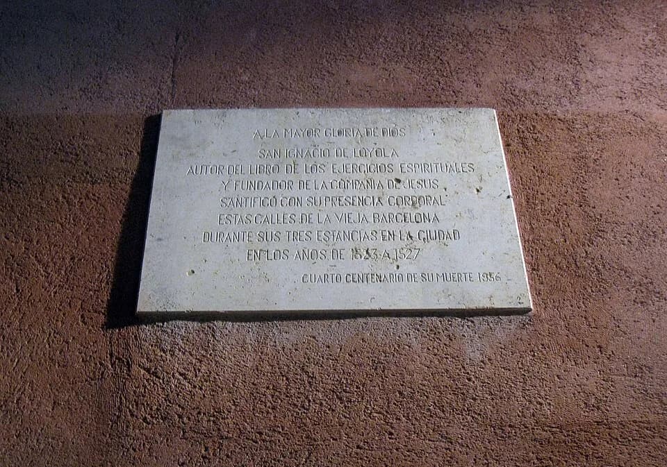 Ignatius of Loyola - This is a photo of public art indexed in the cataloge Art Públic of Barcelona (Spain) under the code number