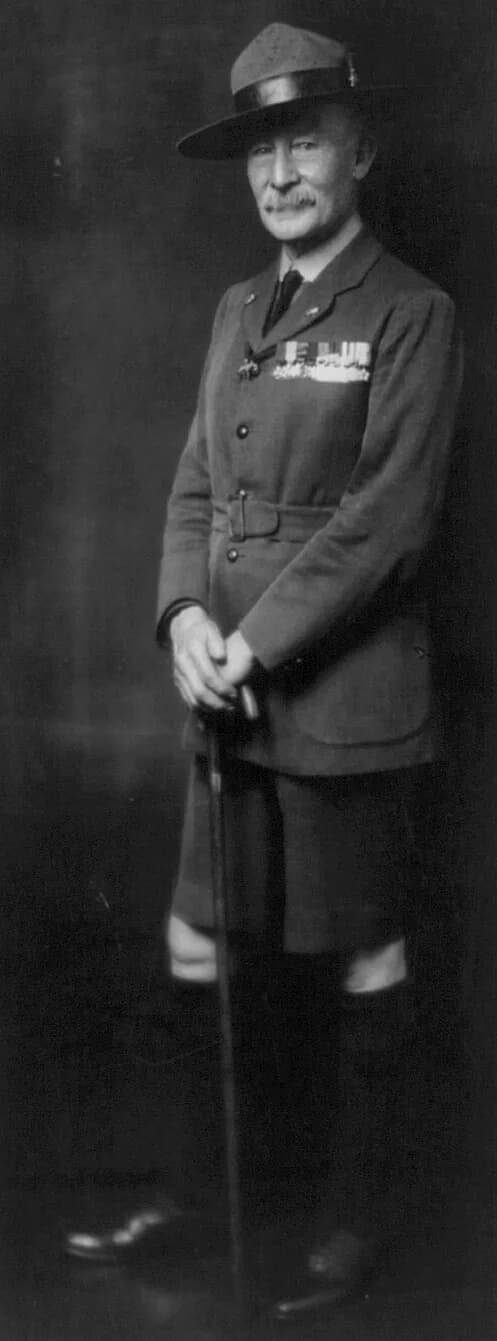 Robert Baden-Powell, 1st Baron Baden-Powell - Robert Baden-Powell, founder of the scout movement.