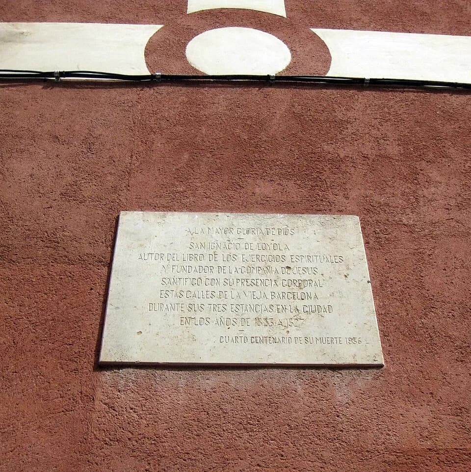Ignatius of Loyola - This is a photo of public art indexed in the cataloge Art Públic of Barcelona (Spain) under the code number