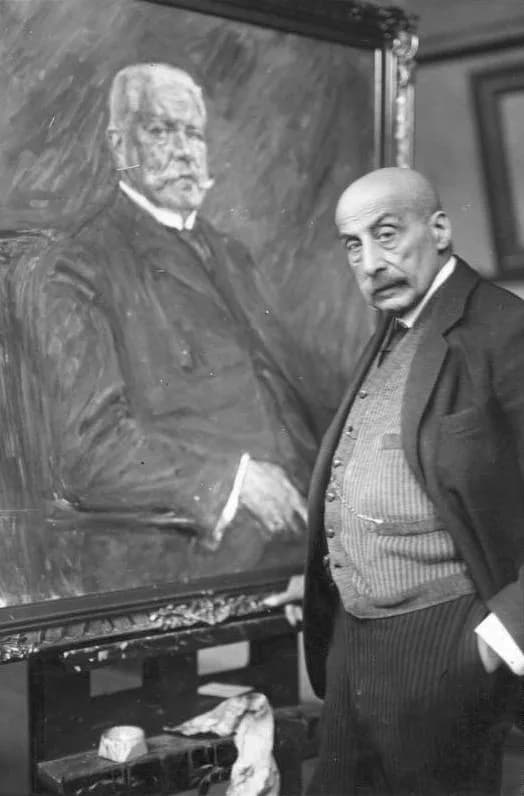 Paul von Hindenburg - For documentary purposes the German Federal Archive often retained the original image captions, which may be erroneous, biased, obsolete or politically extreme. Max Liebermann vo