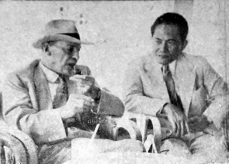 Clement Attlee - Clement Attlee speaking with Indonesian Foreign Minister A conference of the Masyumi Party in Cirebon