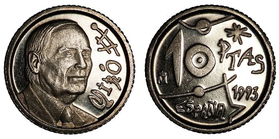 Joan Miró - 10 Pesetas 1993