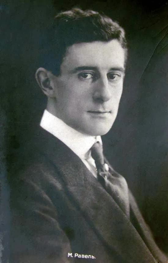 Maurice Ravel - Postcard - 1910