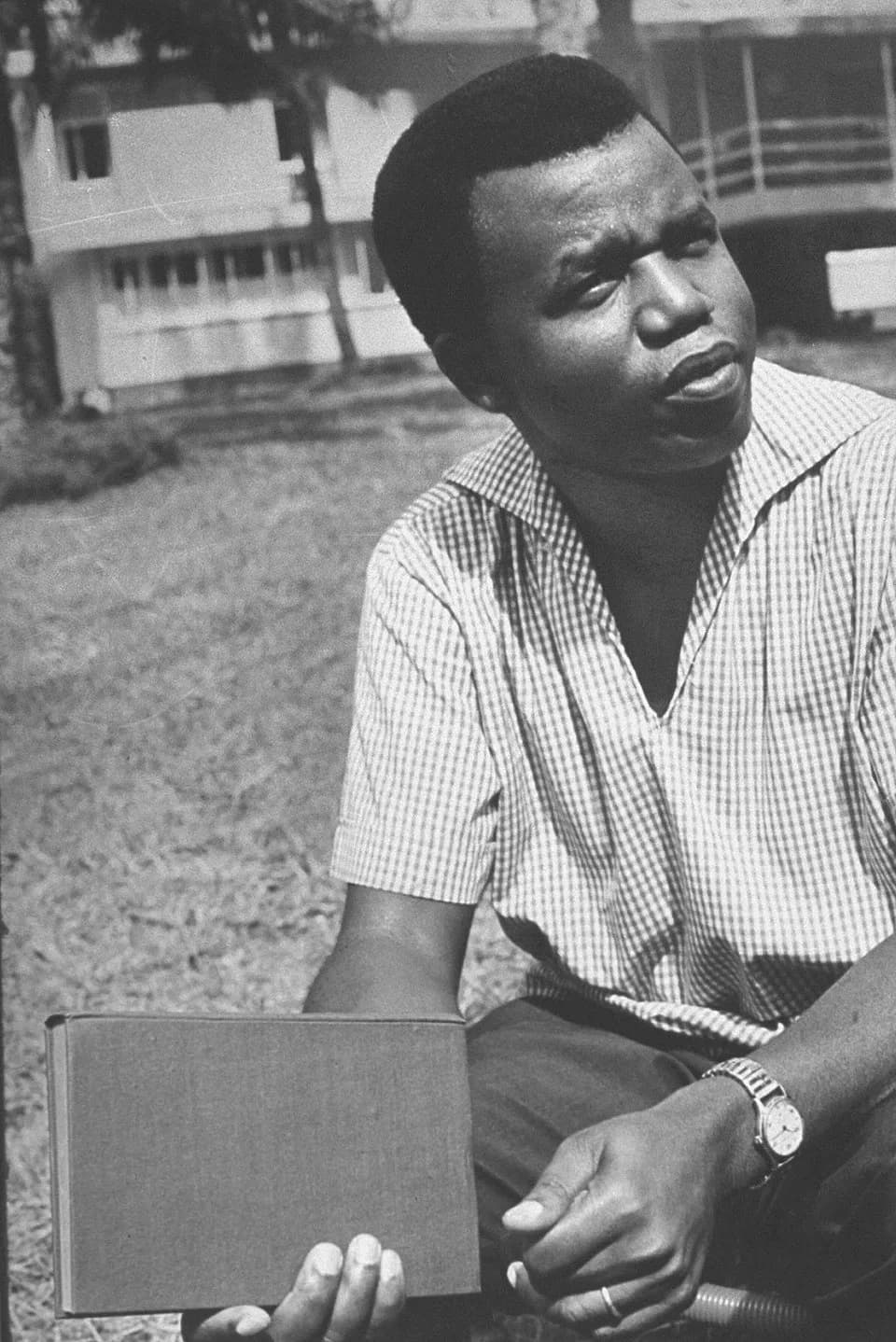 Chinua Achebe - Chinua Achebe in Lagos, Nigeria.