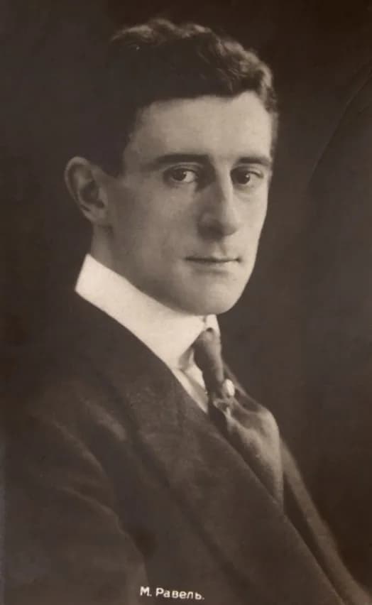 Maurice Ravel - Postcard - 1910