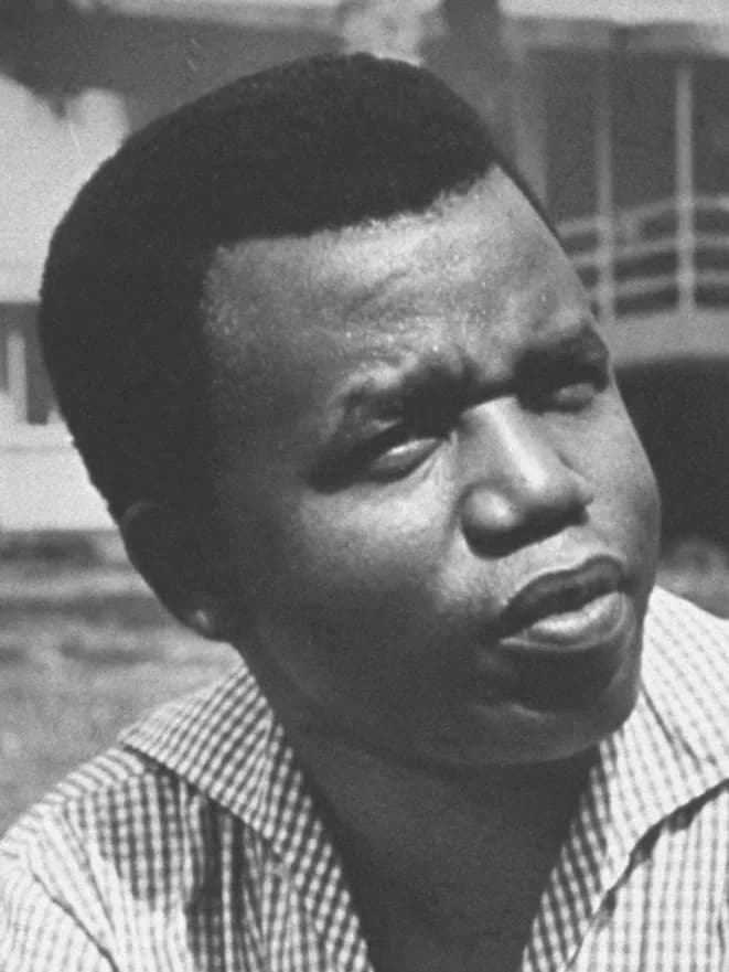 Chinua Achebe - Chinua Achebe in Lagos, Nigeria.