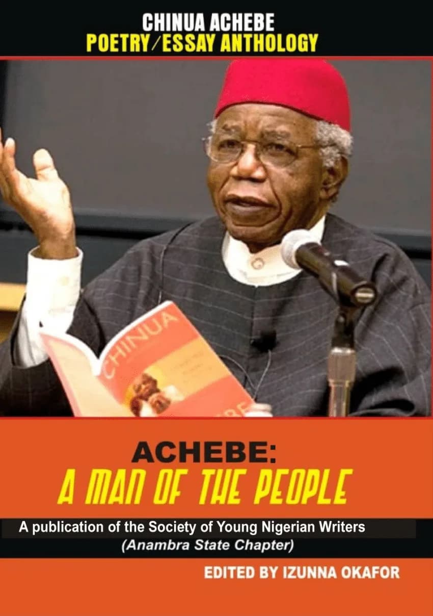 Chinua Achebe - This is a cover of one of the editions of the Chinua Achebe Poetry and Essay Anthology