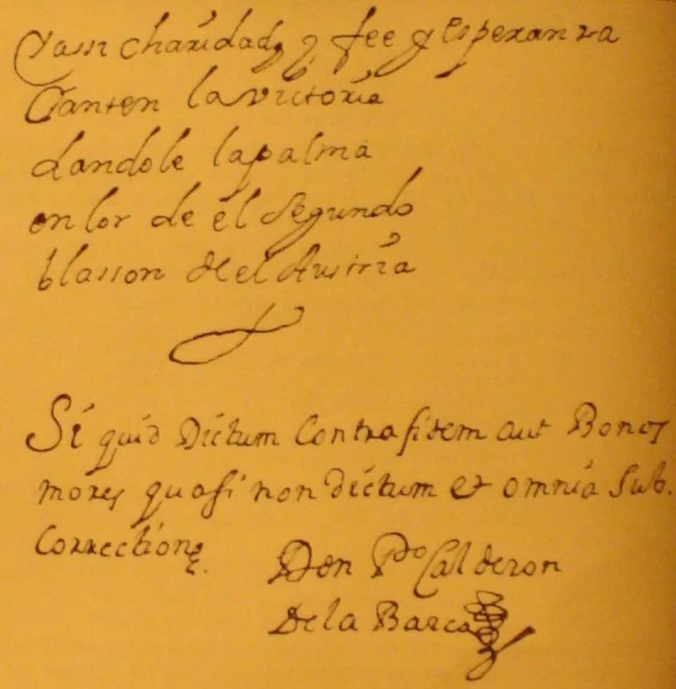 Pedro Calderón de la Barca - Handschrift Calderon.jpg
