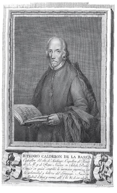 Pedro Calderón de la Barca - Retrato de Pedro Calderón de la Barca