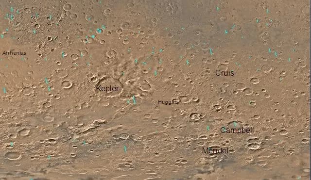 Svante August Arrhenius - Mars Chart 29: Eridania