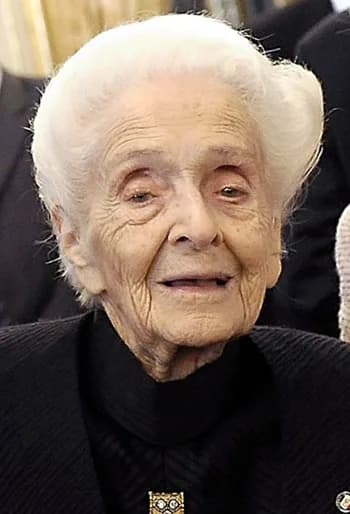 Rita Levi-Montalcini - Rita Levi Montalcini, 20 april 2009