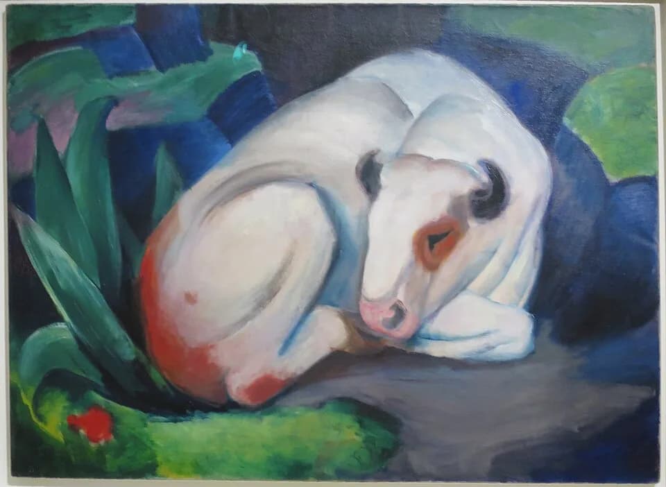 Wassily Kandinsky - The Bull (Der Stier)