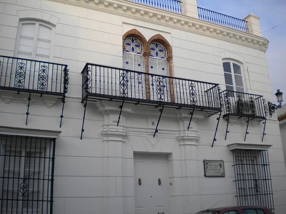 Juan Ramón Jiménez - Vista de la Casa Natal de Juan Ramón Jiménez. Actual museo. Moguer