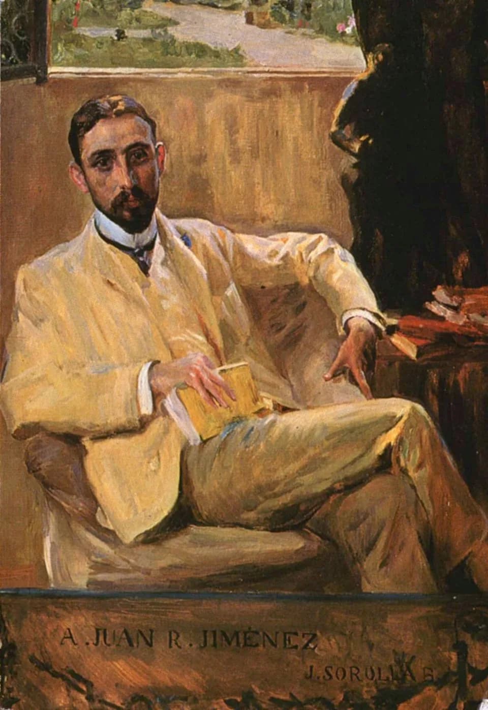 Juan Ramón Jiménez - Retrato de Juan Ramón Jiménez, poeta español, realizado por Joaquín Sorolla.